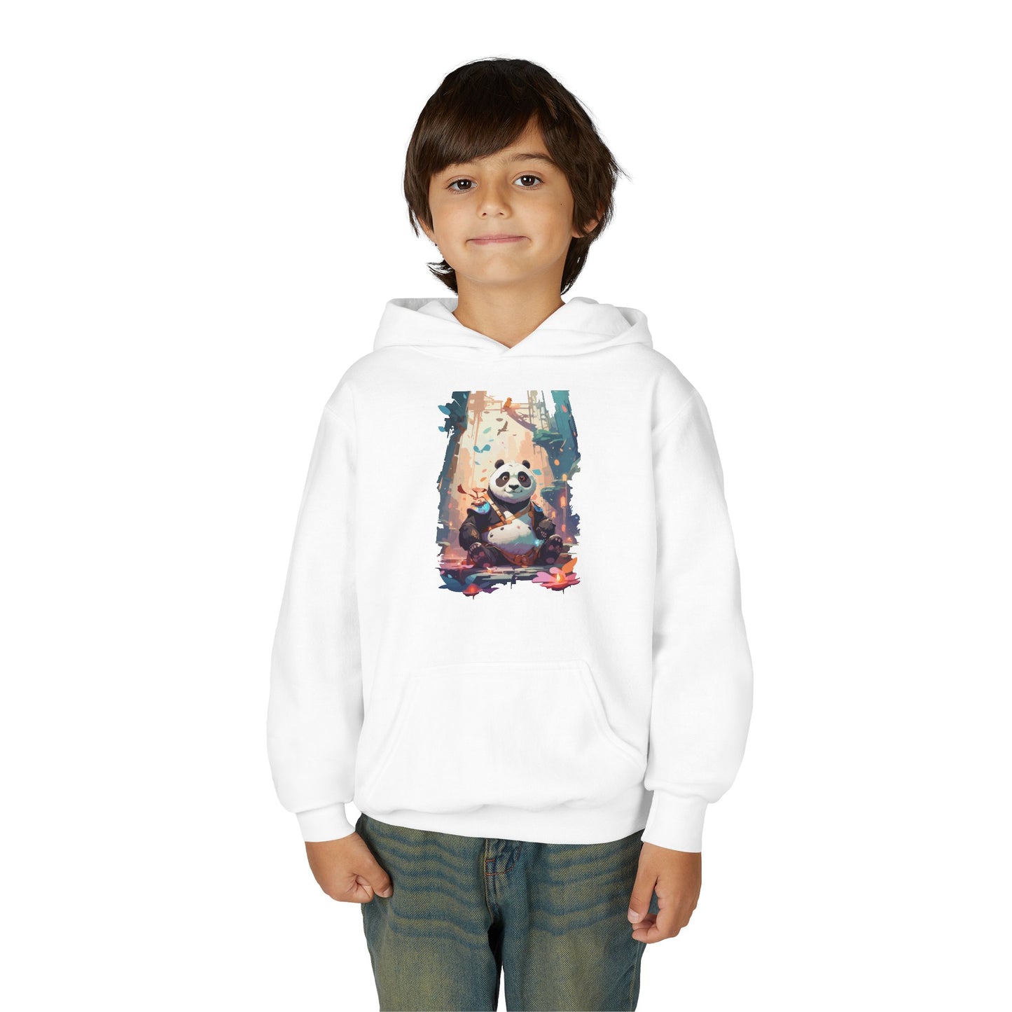Youth Heavy Blend Hooded Sweatshirt - Kung fu Panda