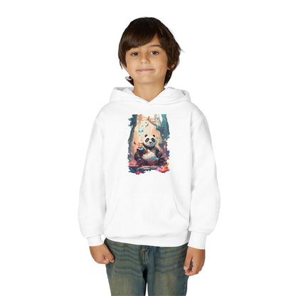 Youth Heavy Blend Hooded Sweatshirt - Kung fu Panda Printify