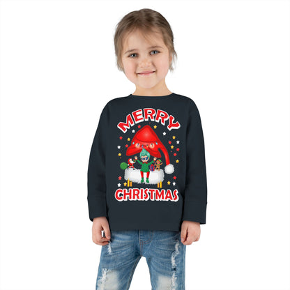 Toddler Long Sleeve Tee - Merry christmas - [[{"value":"Wonderwear Kid"}]]