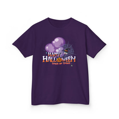 Kids Heavy Cotton™ Tee - Happy holloween - spider kiddo - [[{"value":"Wonderwear Kid"}]]