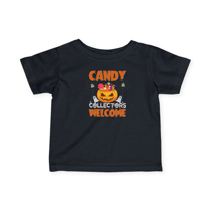 Infant Fine Jersey Tee - Candy collectors by super kiddo Printify