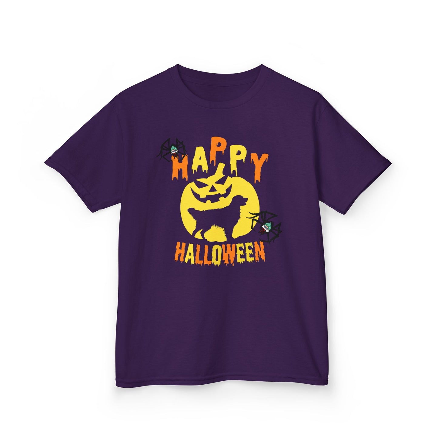Kids Heavy Cotton™ Tee - Happy holloween