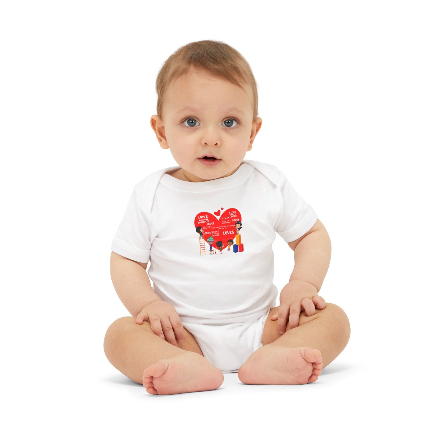 Infant Jersey One Piece - Valentines - Super kiddo and friends message - [[{"value":"Wonderwear Kid"}]]