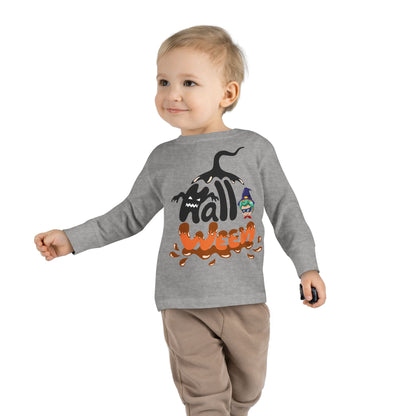 Toddler Long Sleeve Tee - Holloween Printify
