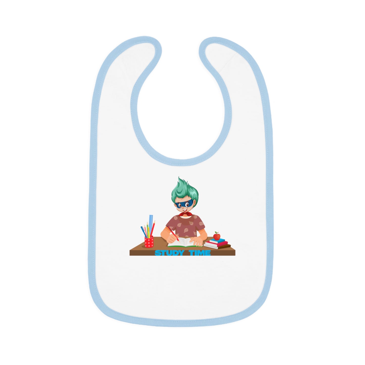 Baby Bib - Super kiddo studying