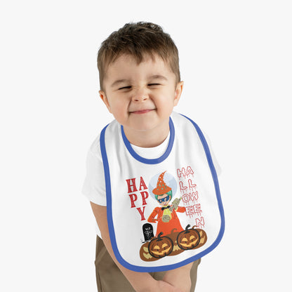 Baby Bib - Holloween design by super kiddo Printify