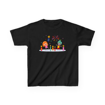 Kids Heavy Cotton™ Tee - Super kiddo lighting fireworks - [[{"value":"Wonderwear Kid"}]]