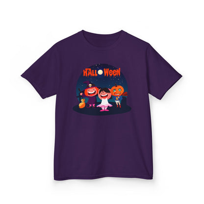 Kids Heavy Cotton™ Tee - Super kiddo wearing pumpkin - [[{"value":"Wonderwear Kid"}]]