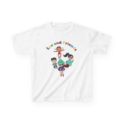 Kids Heavy Cotton™ Tee - Leo & Friends - [[{"value":"Wonderwear Kid"}]]