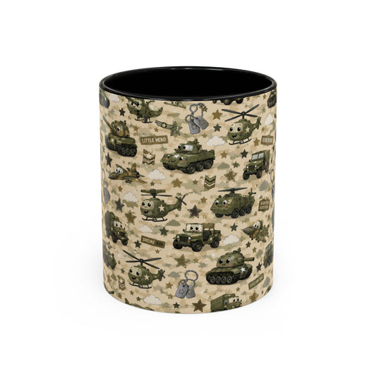 Accent Coffee Mug  (11/15 oz) - Military Kids