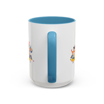 Accent Coffee Mug - Happy new year with friends - [[{"value":"Wonderwear Kid"}]]