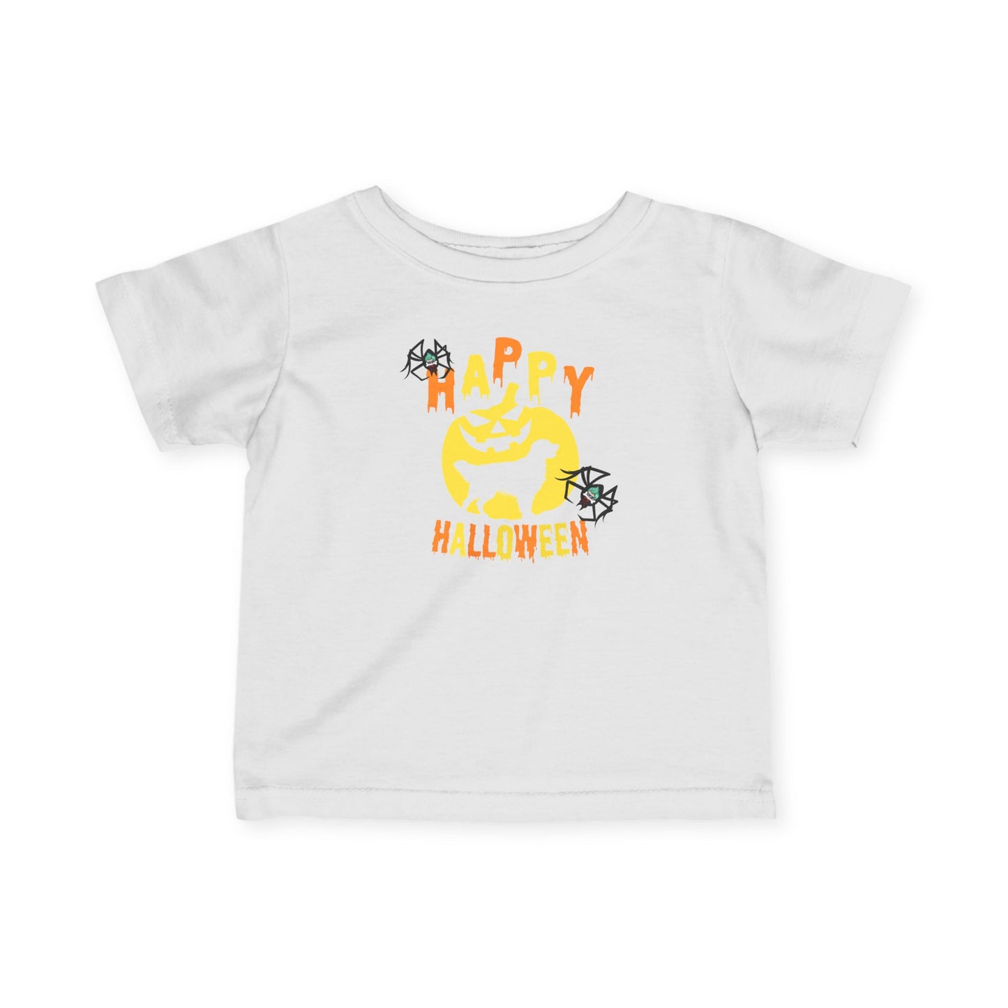 Infant Fine Jersey Tee - Happy holloween