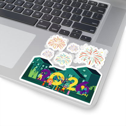 Kiss-Cut Stickers - Super kiddo on house - [[{"value":"Wonderwear Kid"}]]