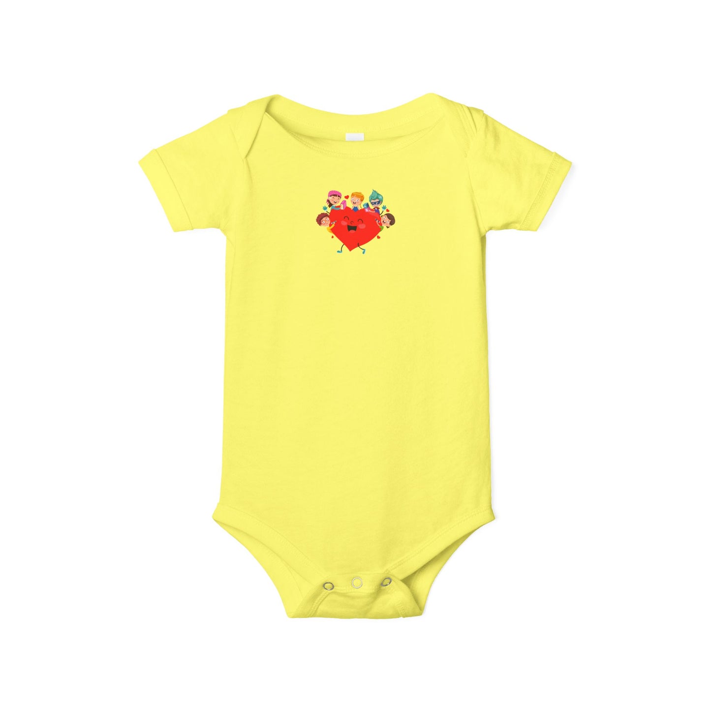 Infant Jersey One Piece - Valentines -  Super kiddo with friends - [[{"value":"Wonderwear Kid"}]]