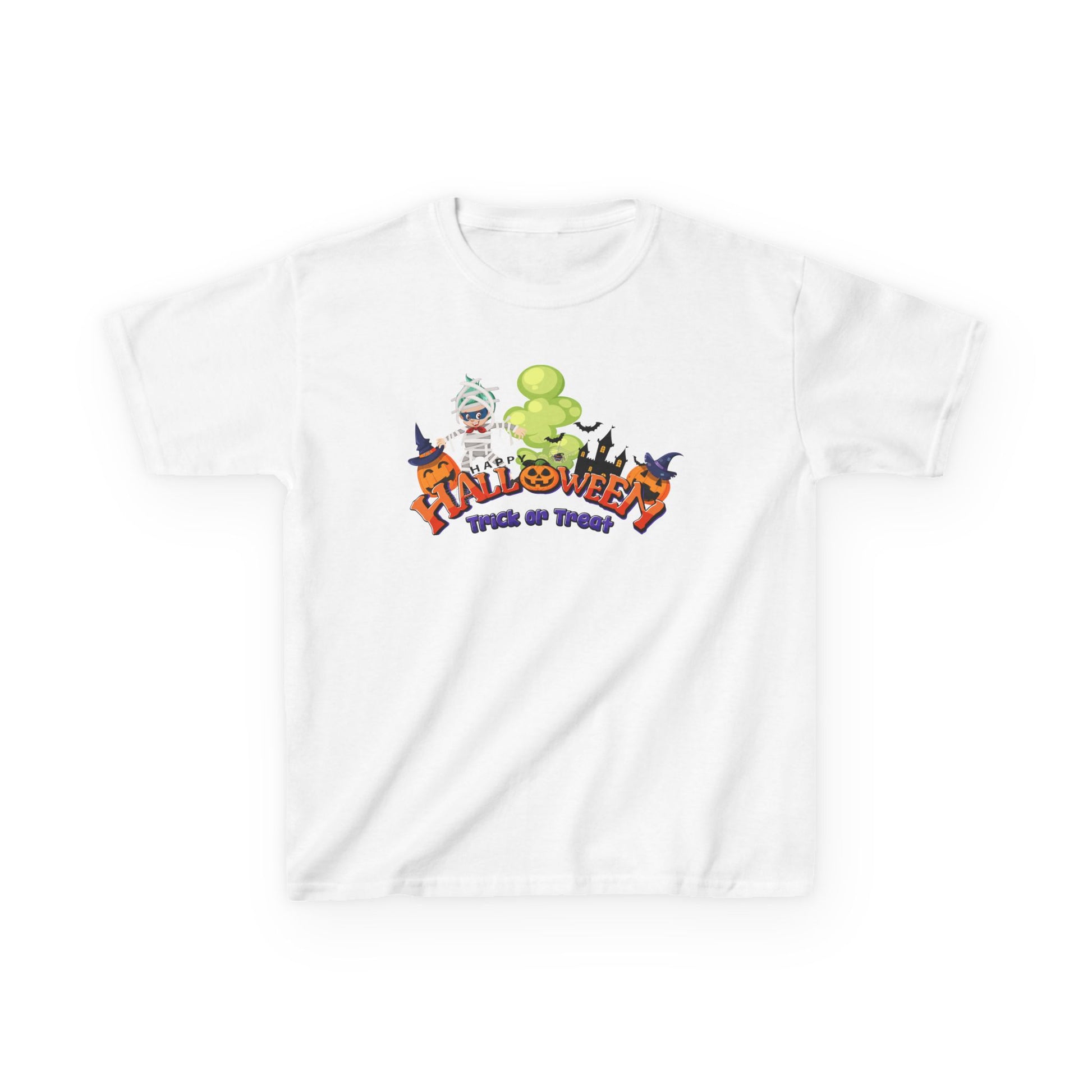 Kids Heavy Cotton™ Tee - Trick or Treat - [[{"value":"Wonderwear Kid"}]]