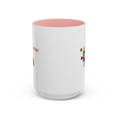 Accent Coffee Mug - Super kiddo woith pet friends - [[{"value":"Wonderwear Kid"}]]