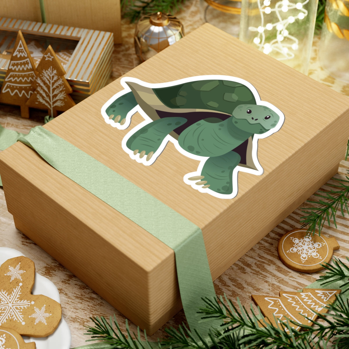 Kiss-Cut Stickers - The turtle