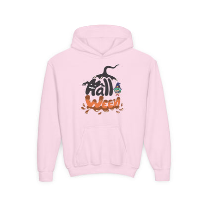 Youth Heavy Blend Hooded Sweatshirt - Holloween Printify