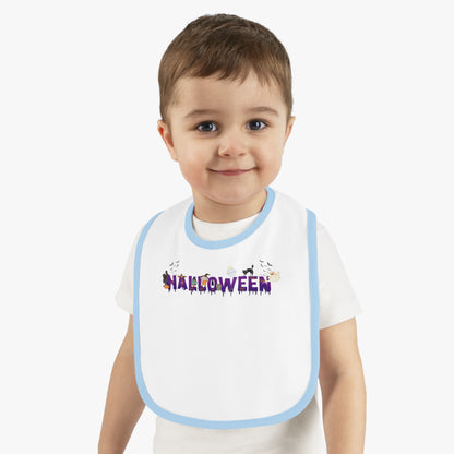 Baby Bib - Holloween word Printify