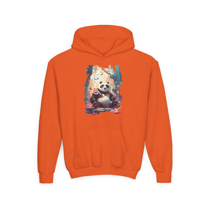 Youth Heavy Blend Hooded Sweatshirt - Kung fu Panda Printify