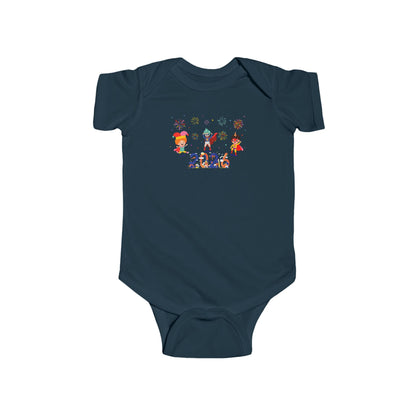 Infant Bodysuit - Super kiddo and other hero - [[{"value":"Wonderwear Kid"}]]