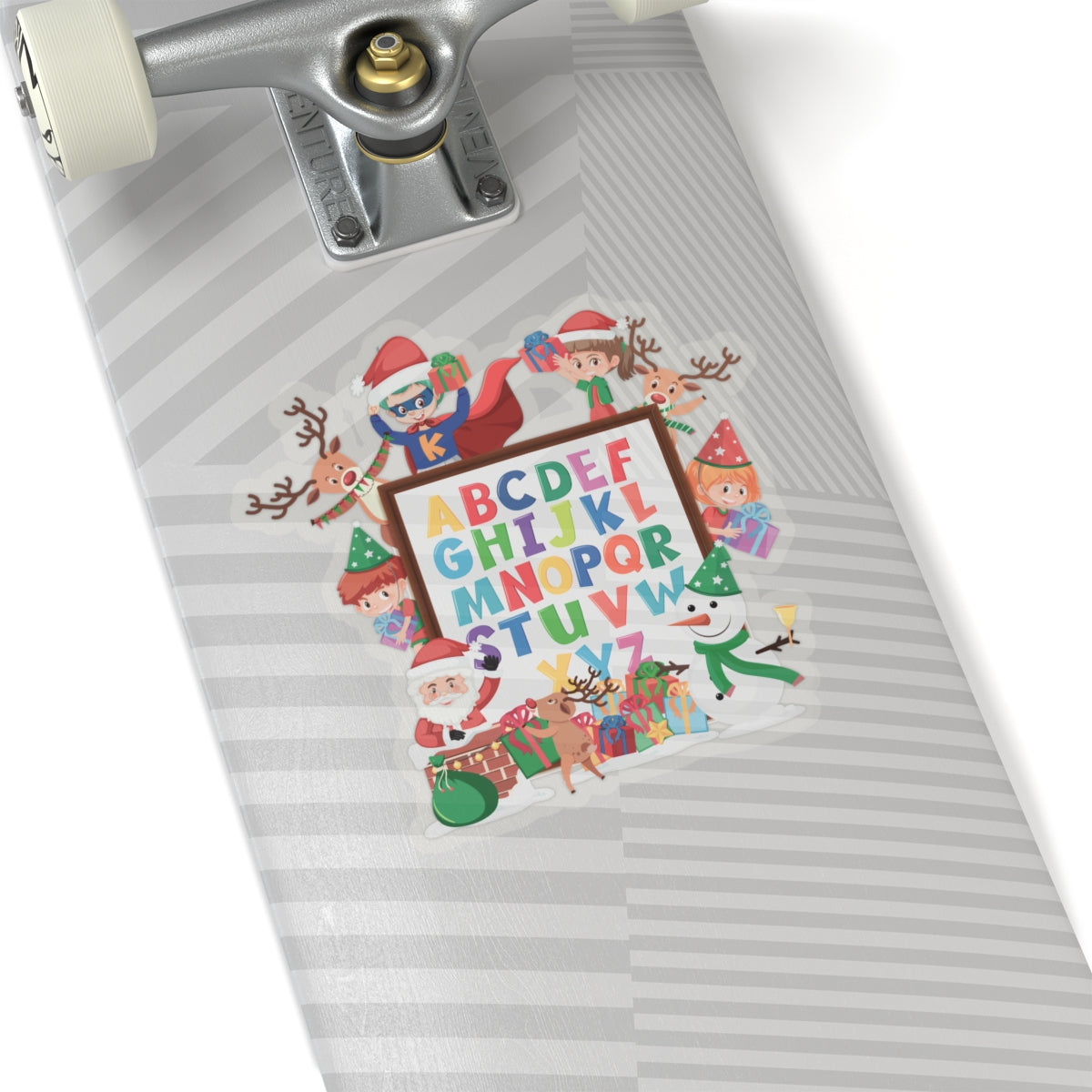 Kiss-Cut Stickers - Christmas alphabet with super kiddo - [[{"value":"Wonderwear Kid"}]]