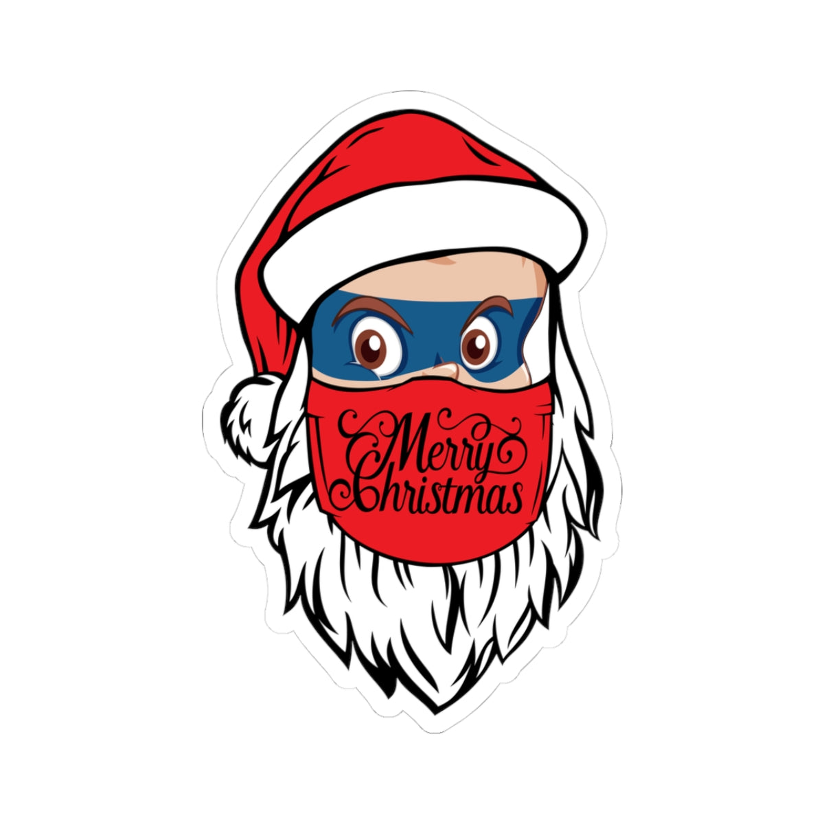 Kiss-Cut Stickers - Santa Super kiddo - [[{"value":"Wonderwear Kid"}]]