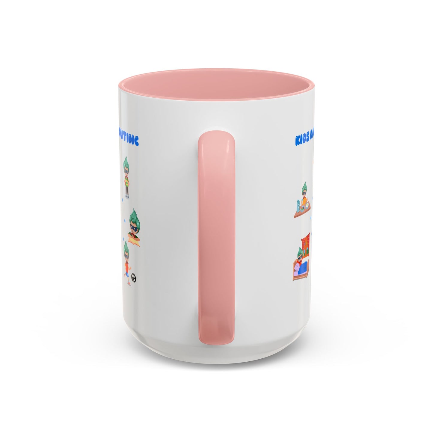 Accent Coffee Mug - Super kiddo daily routine