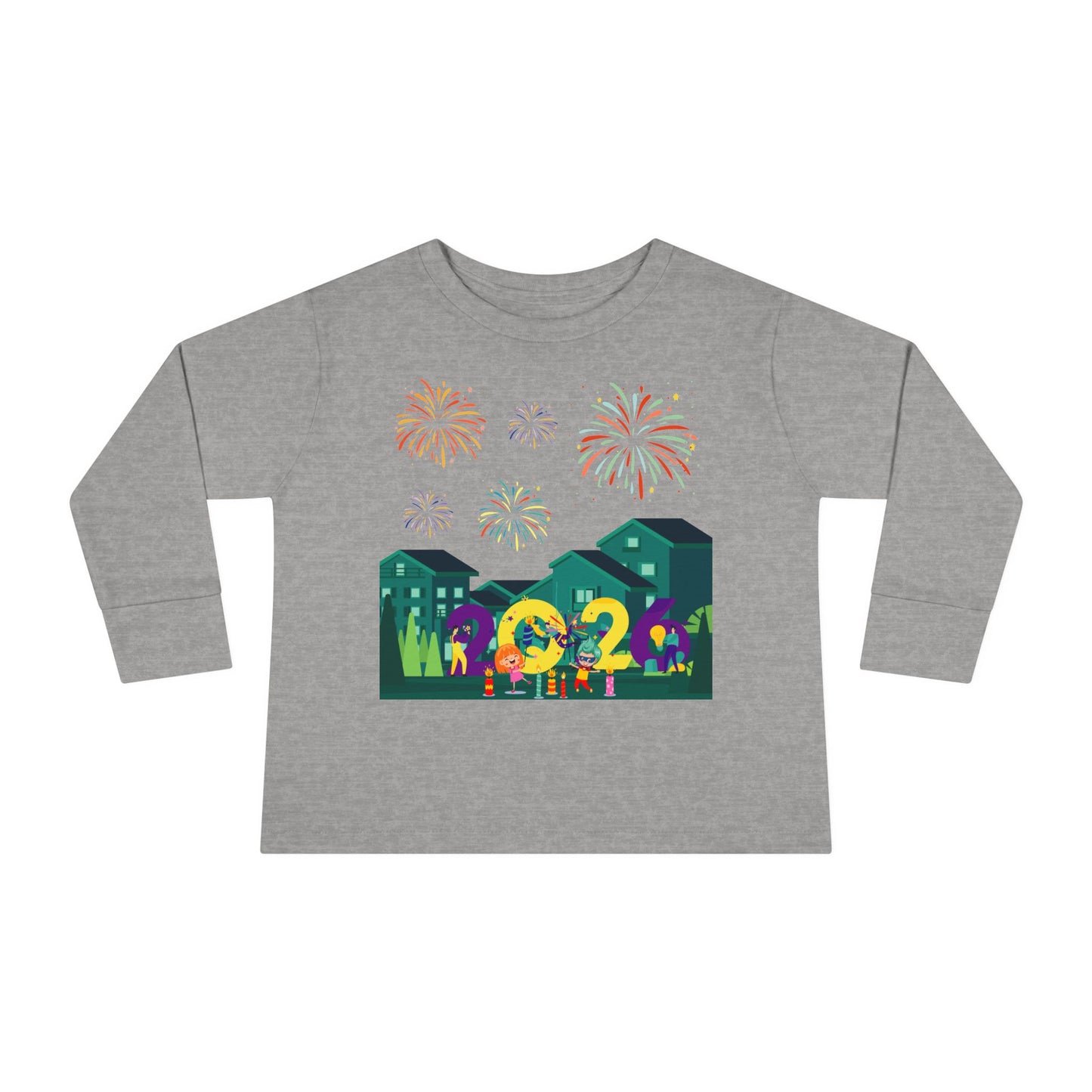 Toddler Long Sleeve Tee - Super kiddo on house - [[{"value":"Wonderwear Kid"}]]