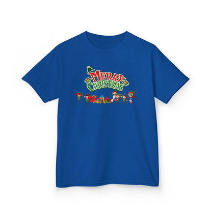 Kids Heavy Cotton™ Tee - Merry christmas from super friends - [[{"value":"Wonderwear Kid"}]]