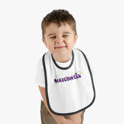 Baby Bib - Holloween word Printify