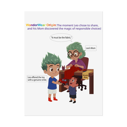 Rolled Posters - WonderWear Origin - [[{"value":"Wonderwear Kid"}]]