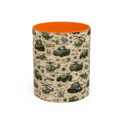 Accent Coffee Mug  (11/15 oz) - Military Kids