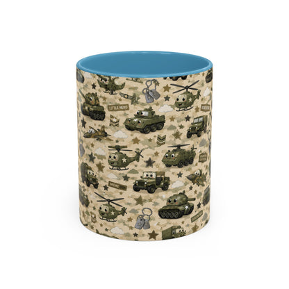 Accent Coffee Mug  (11/15 oz) - Military Kids