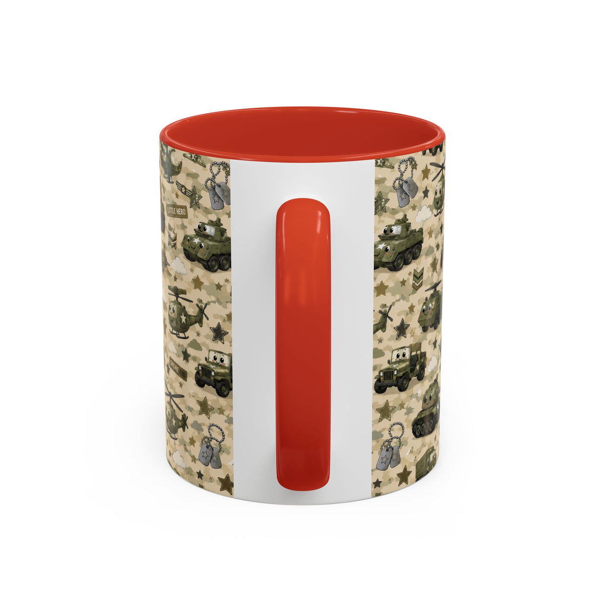 Accent Coffee Mug  (11/15 oz) - Military Kids