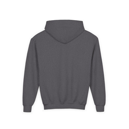 Youth Heavy Blend Hooded Sweatshirt -  Cute monsters face Printify