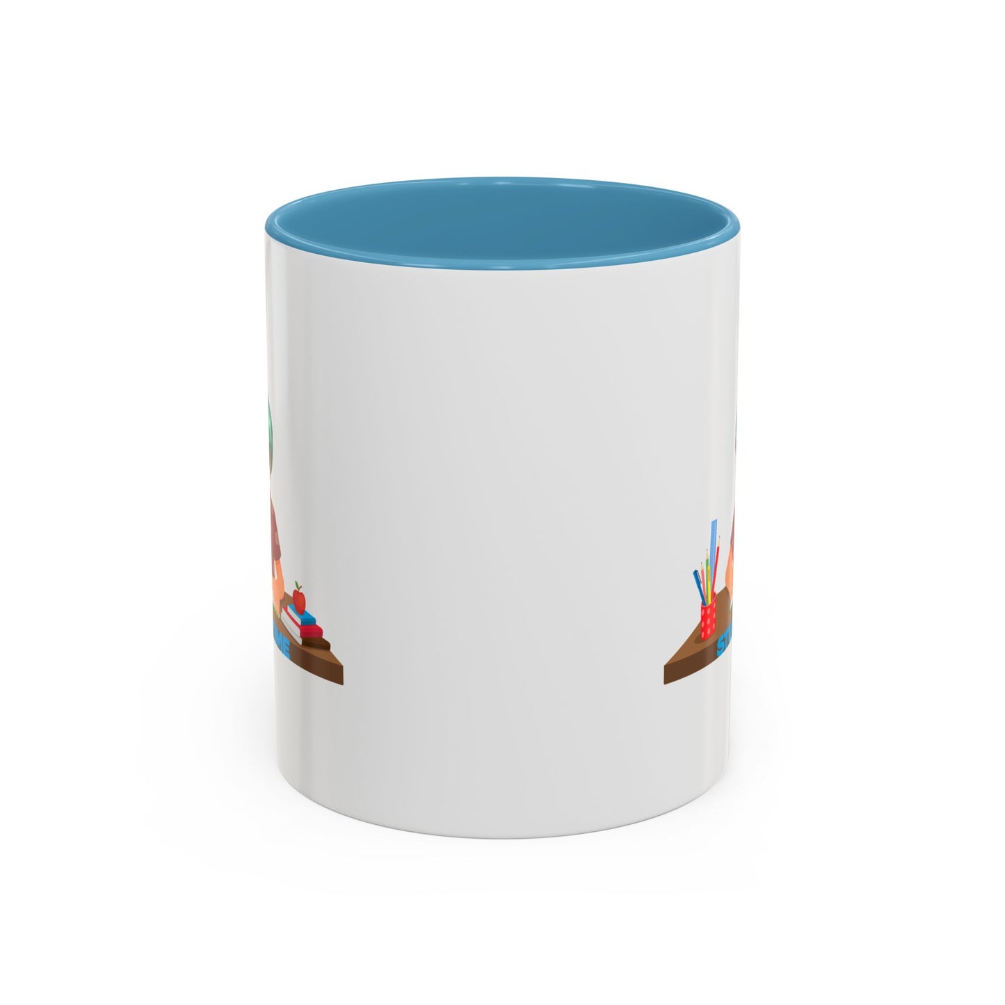 Accent Coffee Mug - Super kiddo studying