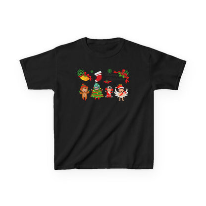 Kids Heavy Cotton™ Tee - Merry christmas from super kid - [[{"value":"Wonderwear Kid"}]]