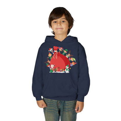 Youth Heavy Blend Hooded Sweatshirt - Super kiddo and big gift - [[{"value":"Wonderwear Kid"}]]