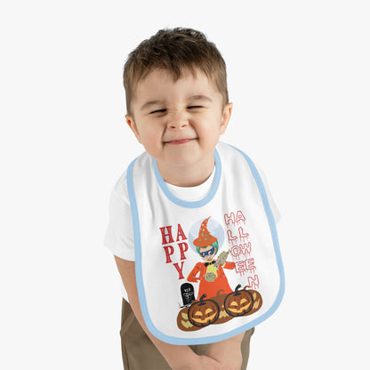 Baby Bib - Holloween design by super kiddo Printify