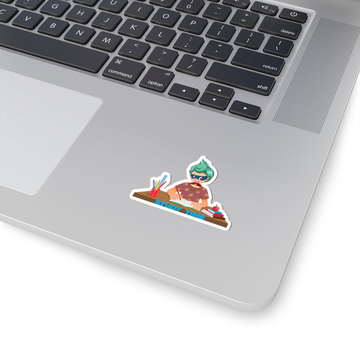 Kiss-Cut Stickers - Super kiddo studying - [[{"value":"Wonderwear Kid"}]]