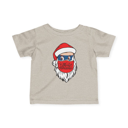 Infant Fine Jersey Tee - Santa Super kiddo - [[{"value":"Wonderwear Kid"}]]