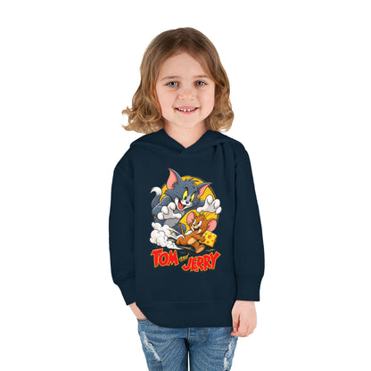 Toddler Hoodie — Tom and Jerry Cheese Chase