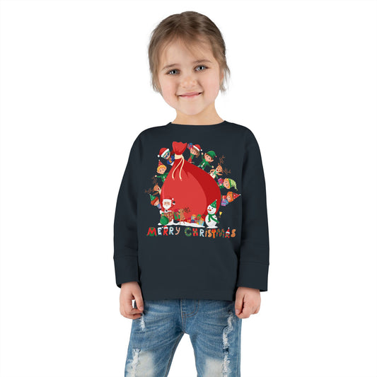 Toddler Long Sleeve Tee - Super kiddo and big christmas gift - [[{"value":"Wonderwear Kid"}]]