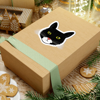 Kiss-Cut Stickers - Devon rex Printify