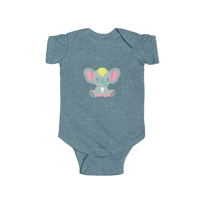 Adorable sleeping cute elephant infant bodysuit Printify