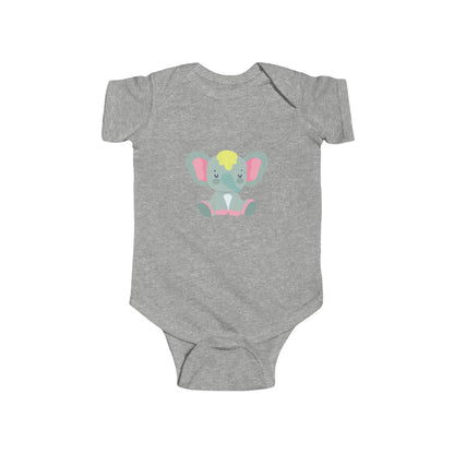 Adorable sleeping cute elephant infant bodysuit Printify