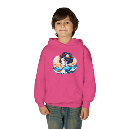 Kids Japanese Beauty Hoodie Printify