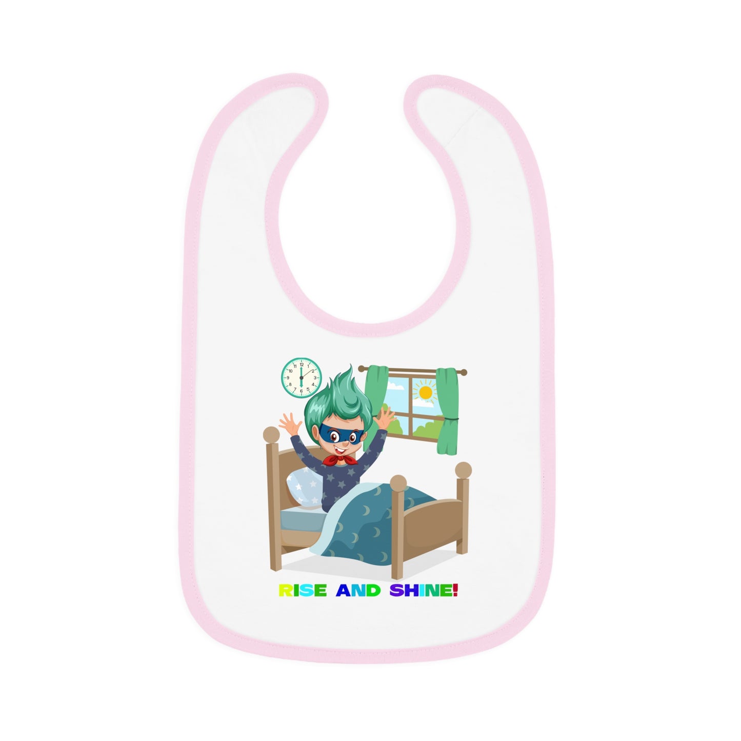 Baby Bib - Super kiddo teaches us to wake up early