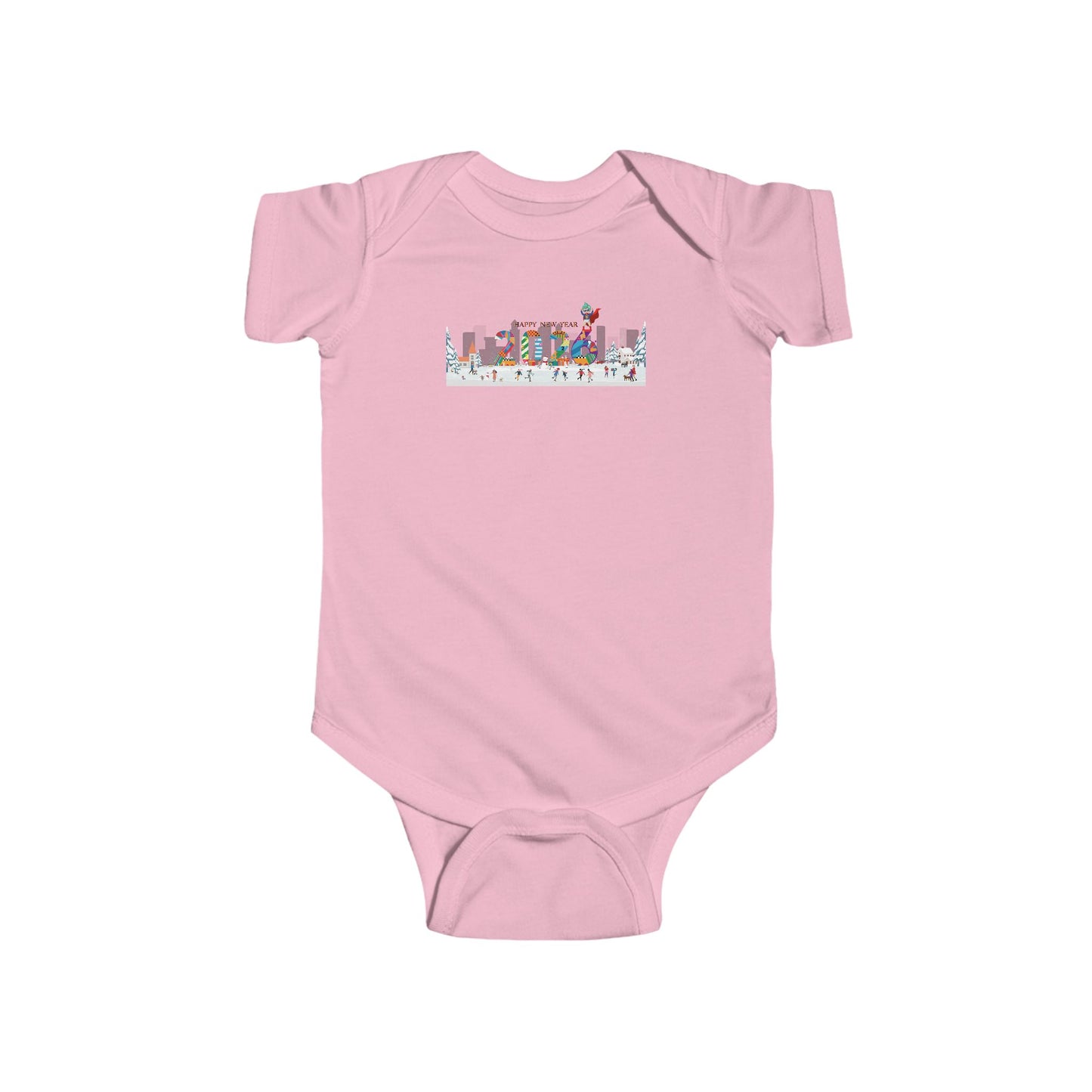 Infant Bodysuit - Happy 2026 - [[{"value":"Wonderwear Kid"}]]